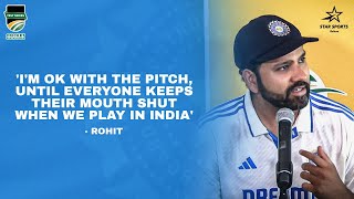 Rohit Sharma's Assertive Response on Cape Town Pitch | SA v IND