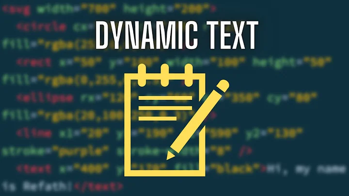 Dynamic Text | d3 js