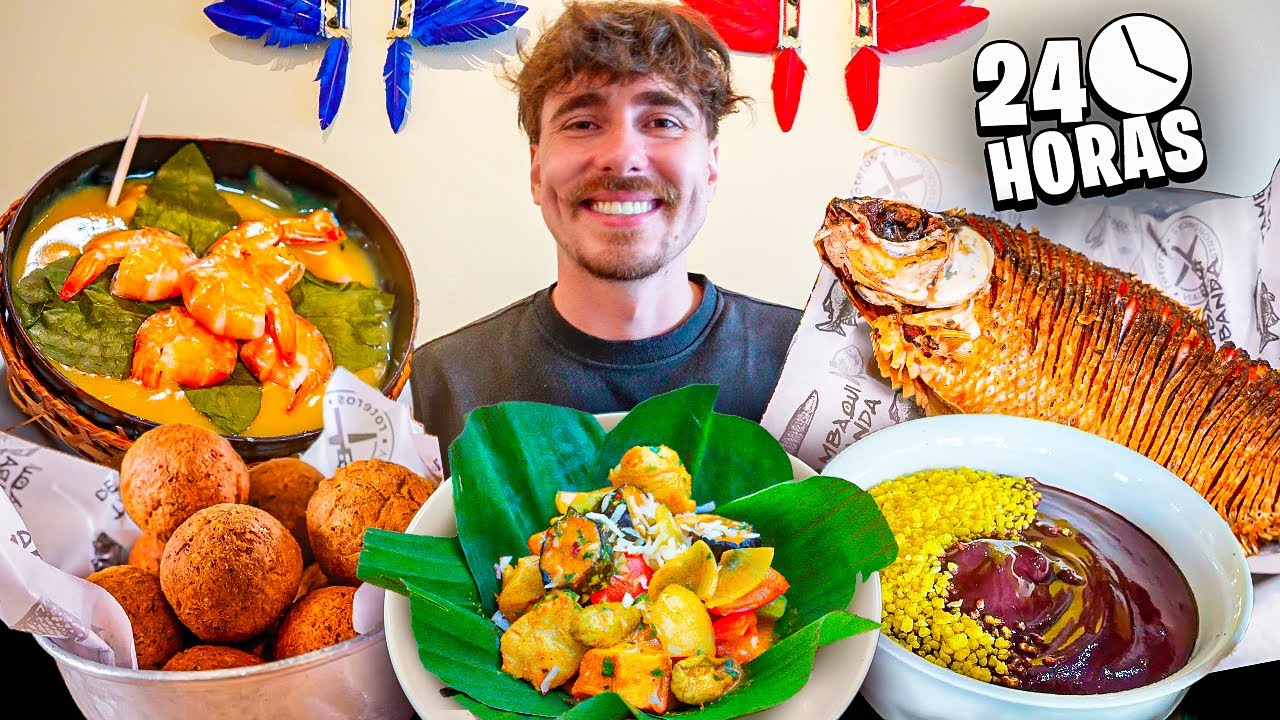 24 HORAS COMENDO EM MANAUS/AM I Ep. 20/27