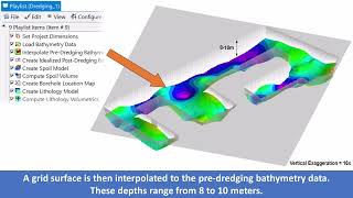 Automating Dredging Volumetrics with a RockWorks Playlist