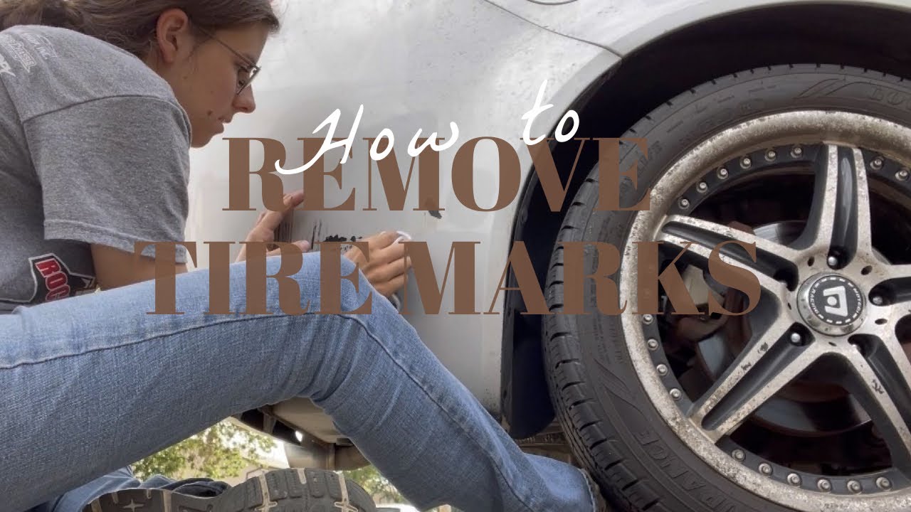 How To Remove Tire Marks YouTube