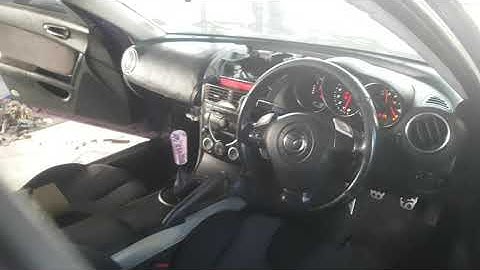 jz rx8 working instrument panel
