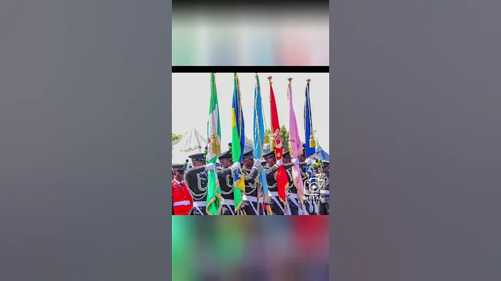 Officers of the Regular Course Two on POP day at Nigerian Police Academy 🎊