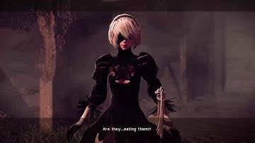 NIeR: Automata Part 6: Great... Im stuck with 9S for awhile... (Ending A and G)