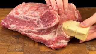 ¡El famoso truco que vuelve loco al mundo! ¡La carne queda más tierna que la mantequilla!