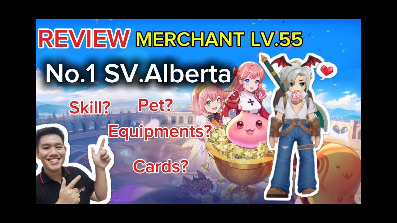 Merchant Guide Ragnarok Ragnarok : Back to Glory EP.4 | MERCHANT GUIDE REVIEW LV.55 No.1 Open ...