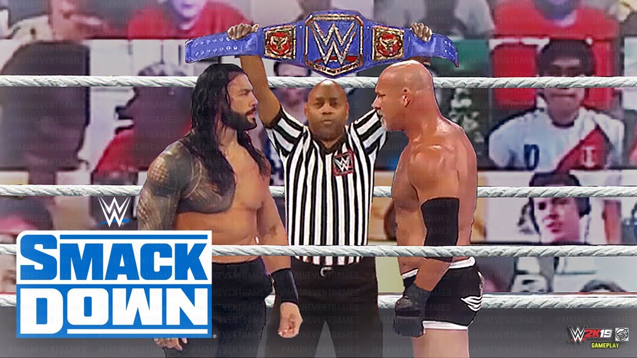 WWE 6 April 2021, Roman Reigns vs. Goldberg – WWE Universal Championship Match