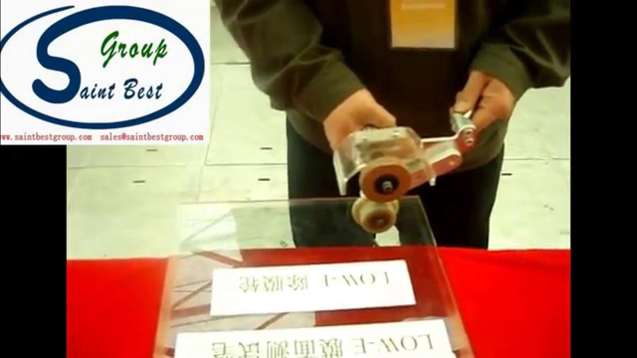 Handheld Pneumatic Lowe Edge Deleting Machine / Insulating Glass