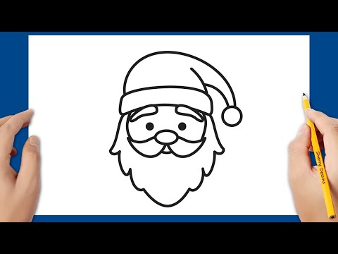Vidéo: Comment Dessiner Le Père Noël Sur Du Verre