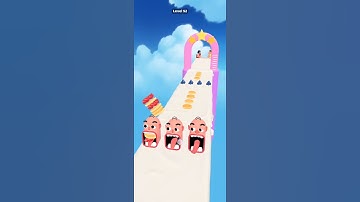 Pancake Run Gameplay Walkthrough All Levels Android İos MOBİL GAMES Part 45 #shorts