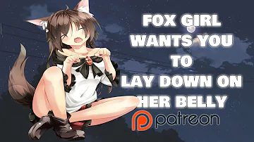 Fox Girl Wants You To Lay Down On Her Belly [Vore ASMR Roleplay]