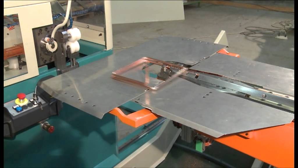 CNC Tube bender with 6 controlled axes and incorporated saw blade cutter - Model SILVER 2 CD