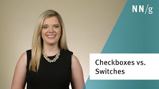 Checkboxes vs. Switches in Forms