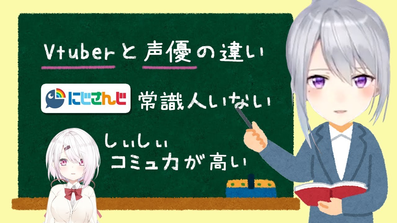 Vtuberと声優の違い／にじさんじ常識人いない／しぃしぃコミュ力が高い【まじめに話す樋口楓】