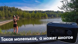 Электричество на природе, есть даже 220В, портативная зарядная станция EcoFlow River Mini Wireless