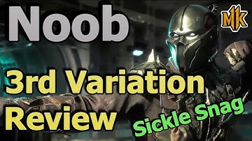 MK11 Noob Saibot 3rd Variation Review!!!!! Mortal Kombat 11 (Pitch Black)