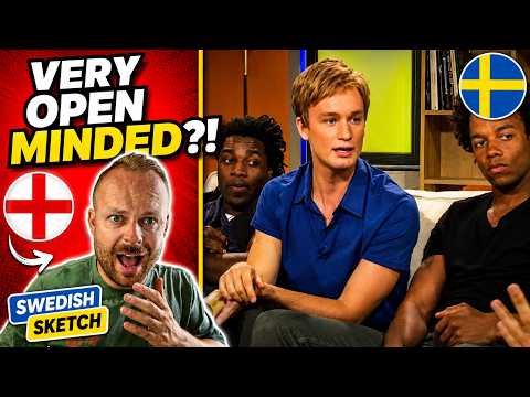 Englishman Reacts to... Swedish Sketch Morgonsoffan: The Open-Minded Guy