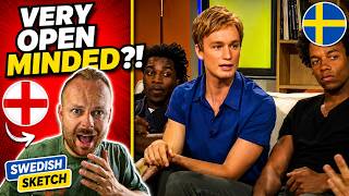 Englishman Reacts to... Swedish Sketch Morgonsoffan: The Open-Minded Guy
