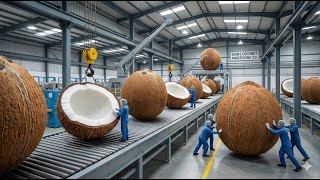 Inside a High-Tech Coconut Factory: How Fresh Coconuts Become Premium Coconut Water