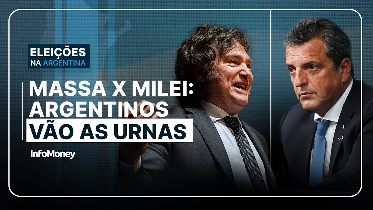 Massa ou Milei: Argentinos vão as urnas para definir o próximo presidente