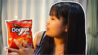 Trying Japanese Doritos for the First Time! | Japan Diaries