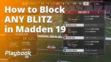 Madden 19 Blocking: How To Block ANY Blitz!