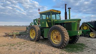 Working ground with the John Deere 7020