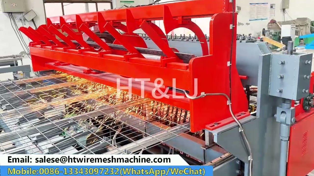 BRC Metal Steel Mesh Welding Machine,Iron Mesh Machine With Auto Cutting Mesh Machine