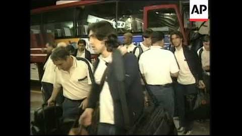 Portuguese team departs after being knocked out