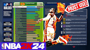 This NEW NBA 2K24 Dwayne "Flash” Wade BUILD 🔥 6’4 Inside-The-Arc-Threat BUILD! TRY THIS BUILD NOW