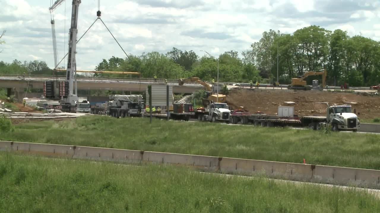 Crews demolish old Route 222 bridge in Lancaster County