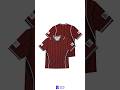 Jersey Desain Mockup dan layout Dieline ready to print siap cetak