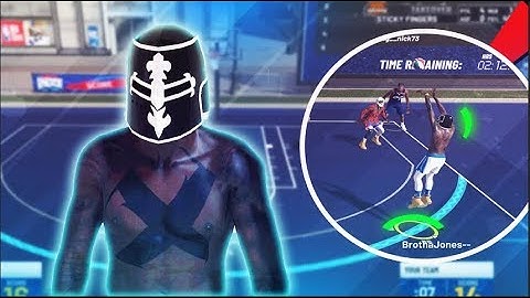 TROLLING Ruffles with my OP PURE LOCKDOWN DEFENDER.. best lockdown jumpshot build nba 2k19 mypark