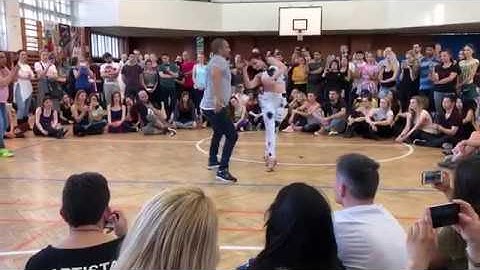 Kadu & Larissa | Zouk Workshop Demo #1 | Prague Zouk Congress 2019