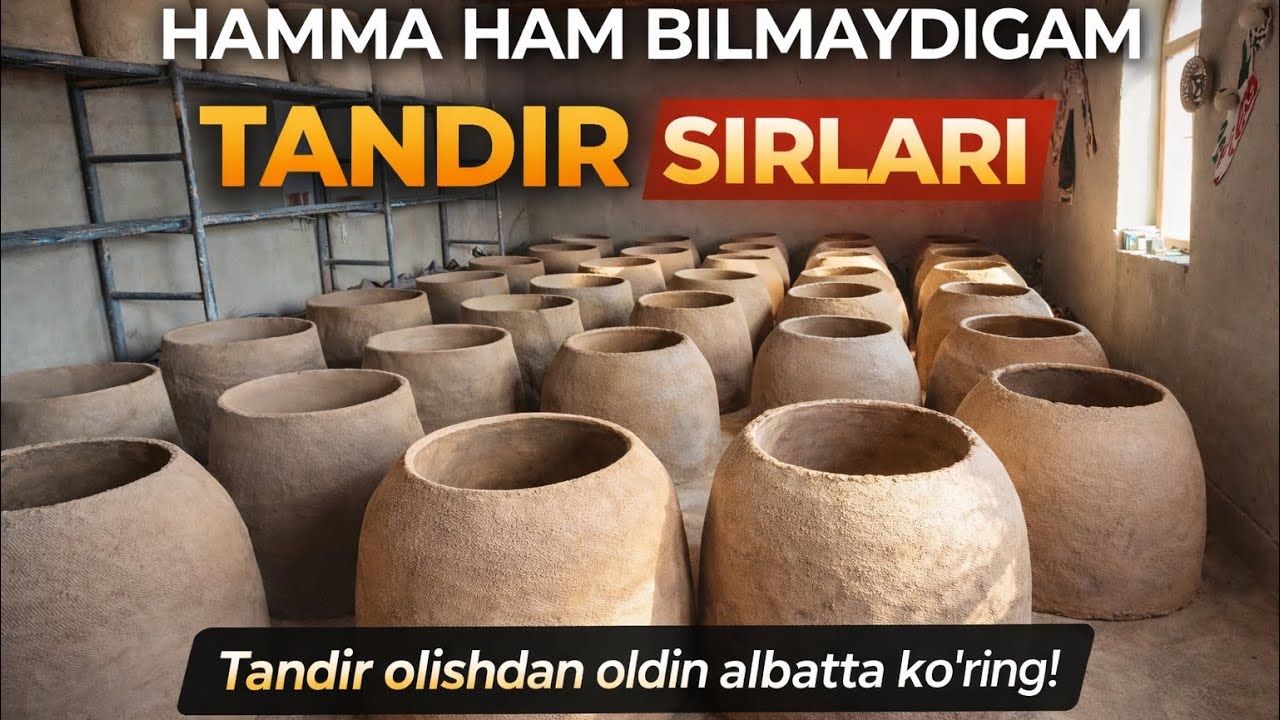 ТАНДИР ОЛИШДА ЕХТИЁТ БОЛИНГ АЛДАНИБ КОЛМАНГ! #tandir #tandirnarxi #tandirolish #tandirsirlari 