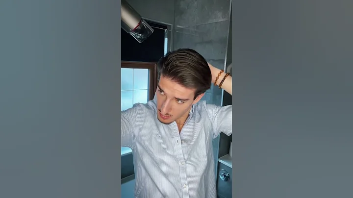 Men’s Side Part Hairstyle Tutorial 📚✂️ #hair #hairstyle #shorts