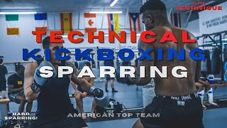 AMERICAN TOP TEAM KICKBOXING SPARRING  #boxing #muaythai #mma #kickboxing #bjj #sparring