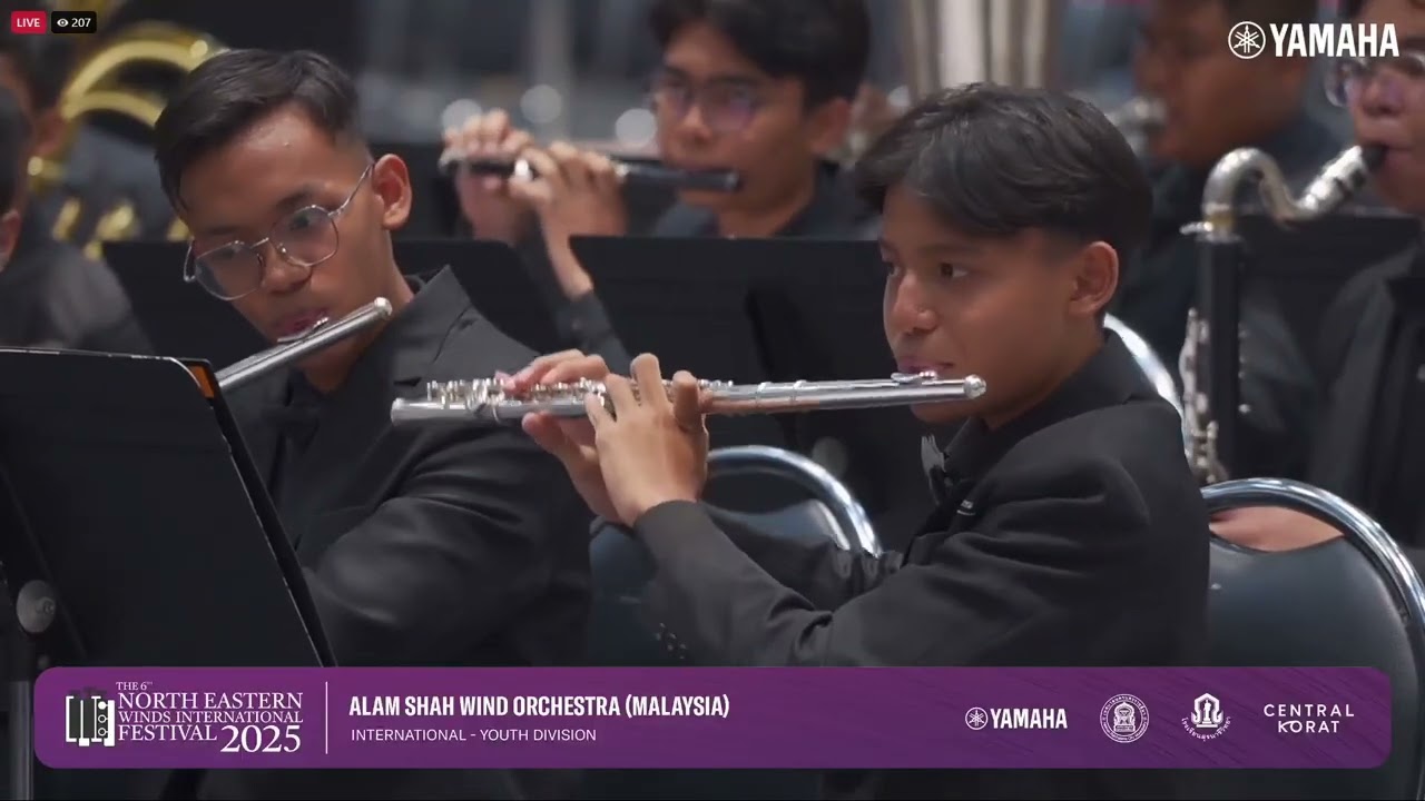 The 6th North Eastern Winds International Festival 2025 | Alam Shah Wind Orchestra