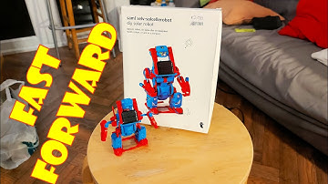 saml selv solcellerobot diy solar robot kit FAST FORWARD