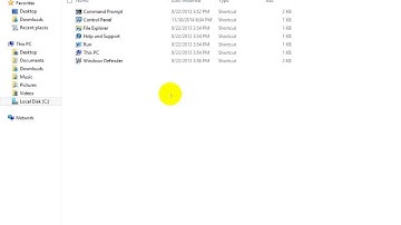 Keyboard shortcut for Control Panel - Windows 8.1
