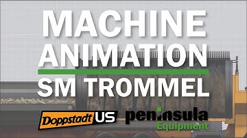 Doppstadt Trommel - Animation