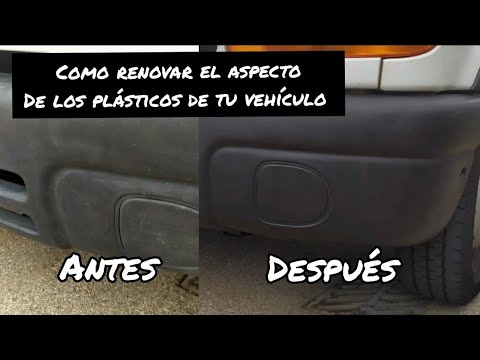 Trucos para rejuvenecer los plásticos del coche de segunda mano