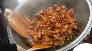 원조 신포 닭강정,  레전드 신포시장 닭강정, Legend Korean Chicken,  Sweet and Sour Chicken, Korean Street Food