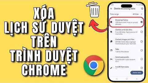 Cách xóa lịch sử duyệt web trên Google Chrome | Xóa lịch sử duyệt web trên Chrome (2025)