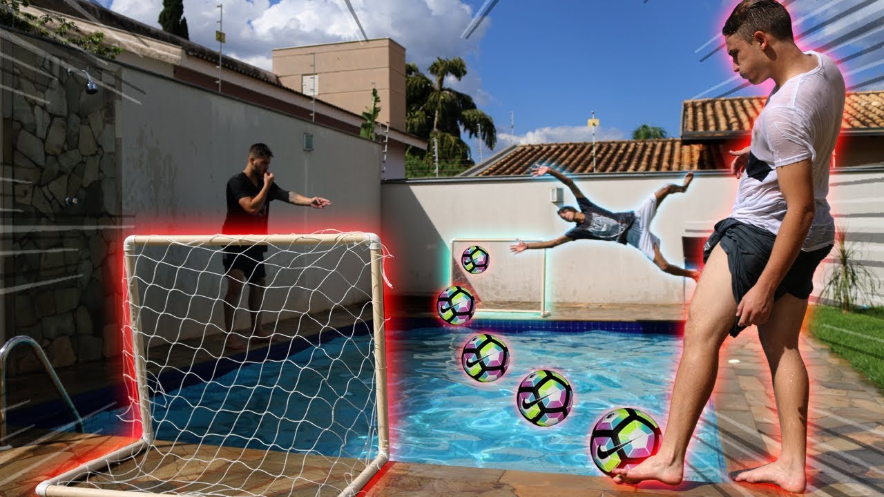 O GOL A GOL NA PISCINA MAIS ÉPICO DE TODOS!!