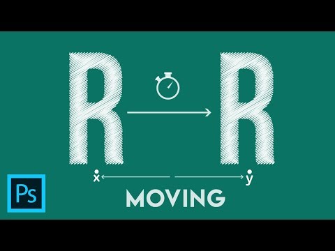 Photoshop Motion and Animation Tutorial : Moving Text and Object