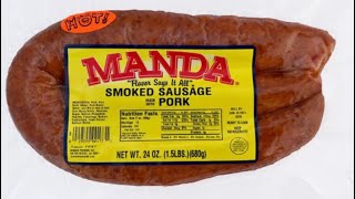 Manda’s is the ONLY sausage choice! 