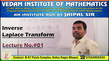 Inverse Laplace transform in Hindi (Lecture 1)