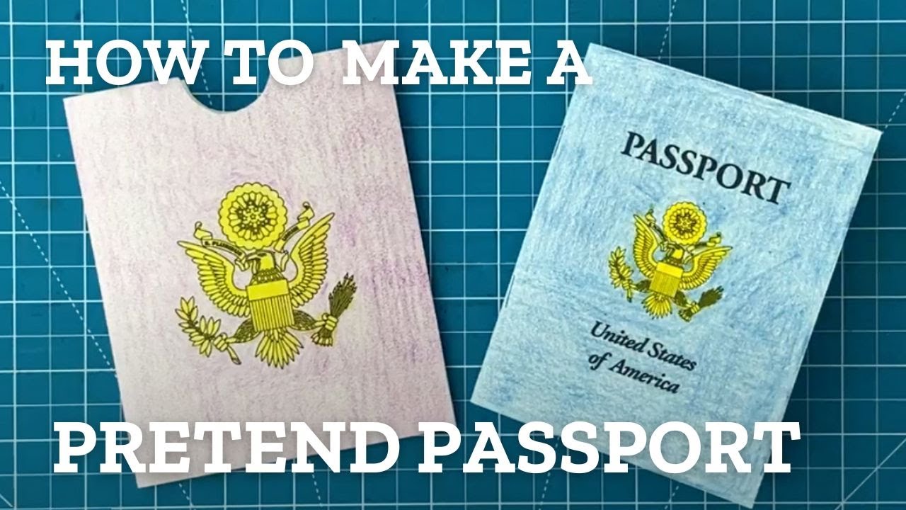 DIY Passport Book + Free Printable!