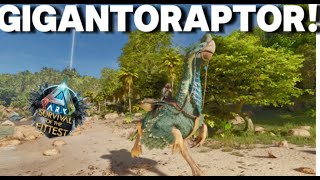 The NEW Ark Gigantoraptor in ARK-Survival Of The Fittest